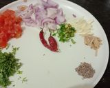 A picture of step 2 of Tadka Dal.