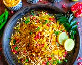 A picture of step 5 of Indori Poha.