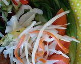 Gemüse - Reis - Bowl mit karamellisiertem Schweinebraten Rezeptschritt 8 Foto