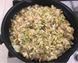 Foto del paso 2 de la receta: Tortilla de lechuga con berenjena asada a la andaluza