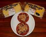 A picture of step 4 of Mike's Southwestern Patty Melts.