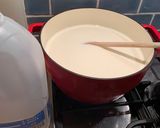 A picture of step 1 of Plain Yoghurt.