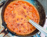 A picture of step 6 of Rajasthani Gatte ki sabzi.