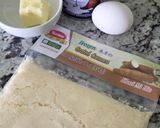 A picture of step 1 of Baked Cassava Cake.