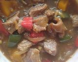 Foto langkah ke 7 dari resep Sapi Lada Hitam hu-hah (pedas).