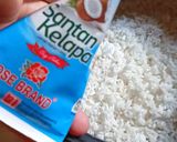 Foto langkah ke 2 dari resep Nasi Gurih Bunga Telang.