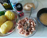 Foto del paso 1 de la receta: Tortitas de papas y atún