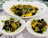 Hình bước làm 9 của món Món chay 🌱🍃: Salad Rau mầm Rong biển tẩm gia vị 🌱