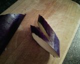 A picture of step 2 of Fried Chinese Pork Stuffed Eggplant 🍆.