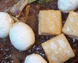 Foto langkah ke 4 dari resep Semur Tahu Telur Cepat dan Sederhana.