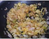 A picture of step 3 of Palak Sabzi.