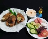 A picture of step 12 of Japanese Fish Fry.