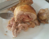 Foto del paso 15 de la receta: Muslos de pollo relleno en salsa de cebolla