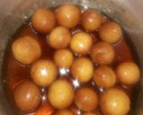A picture of step 4 of Gulab jamuns #4weekschallenge #charityrecipe.