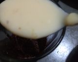 A picture of step 4 of Custard coffee pudding.
