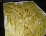 Foto del paso 2 de la receta: *pollo bien aliñdo con papas al horno con ensalada de lechuga*🤗