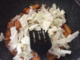 Korean stir-fried chicken mozzarella