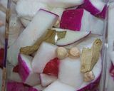 صورة لخطوة 3 من وصفة مخلل لفت بدون خل