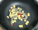 A picture of step 2 of Pad Thai with Shirataki Noodles and Fresh Shrimp.