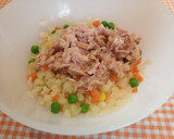 Foto del paso 3 de la receta: Ensalada de arroz de coliflor y atún al natural