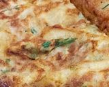 Foto del paso 5 de la receta: Tortilla de calabacín y atún!!