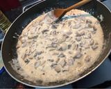 Gombaszószos melegszendvics recept fázis 3 fotója