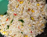 Foto langkah ke 2 dari resep Nasi Goreng Rebon Daun Kari.