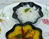 A picture of step 10 of Kadhi Pakora UP Dinner Sabji (with Rice).
