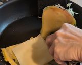 A picture of step 4 of ★ Egg and Rice paper sandwich ★.