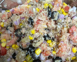 Foto del paso 2 de la receta: 600. Tacos de lechuga con quinoa y salmón ahumado (picoteo)