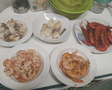 Foto del paso 1 de la receta: Arroz con carabineros y delicias marinas