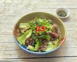 Hình bước làm 3 của món Bò Xào Cải Thìa