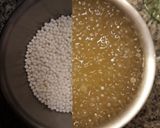 Foto del paso 1 de la receta: Taro con tapioca. 椰汁芋頭西米露. (Yē zhī yùtou xī mǐ lù)