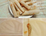 Foto del paso 3 de la receta: Crujiente de langostinos sobre crema de marisco