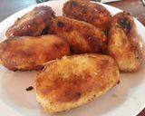 Foto del paso 5 de la receta: Bombas de papas con queso😍