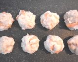 A picture of step 3 of Crispy Potato Shrimp Balls.