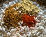 A picture of step 2 of Fireless Crunchy Puff Rice Bhel (evening snacks).