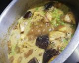 A picture of step 3 of Dhokray memon dish.