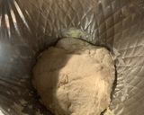A picture of step 3 of Long-Rise Focaccia with Sourdough Starter.