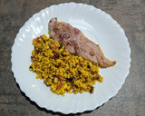 Foto del paso 5 de la receta: Arroz con pavo al ajillo