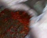 A picture of step 4 of Lahsun Mirch ki Chutney(sill btay wali) aka Lal Chutney.