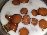 Kolak biji salak ubi orange
