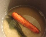 A picture of step 3 of Rice cooker/ Rice/Tangle used for stock (Japanese DASHI).