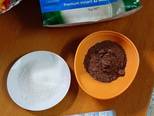 Socola từ bột cacao bước làm 2 hình