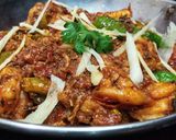 A picture of step 7 of Prawns angara karahi.