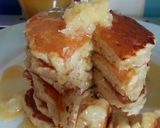 A picture of step 9 of Vickys Pineapple Pancakes with Syrup, GF DF EF SF NF.