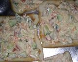A picture of step 3 of Bread pizza without Oven.