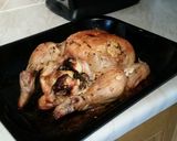 A picture of step 3 of Easy roast chicken.