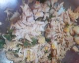 A picture of step 1 of Chicken samosa.