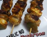A picture of step 5 of Mushroom Paneer Tandoor Tikka.